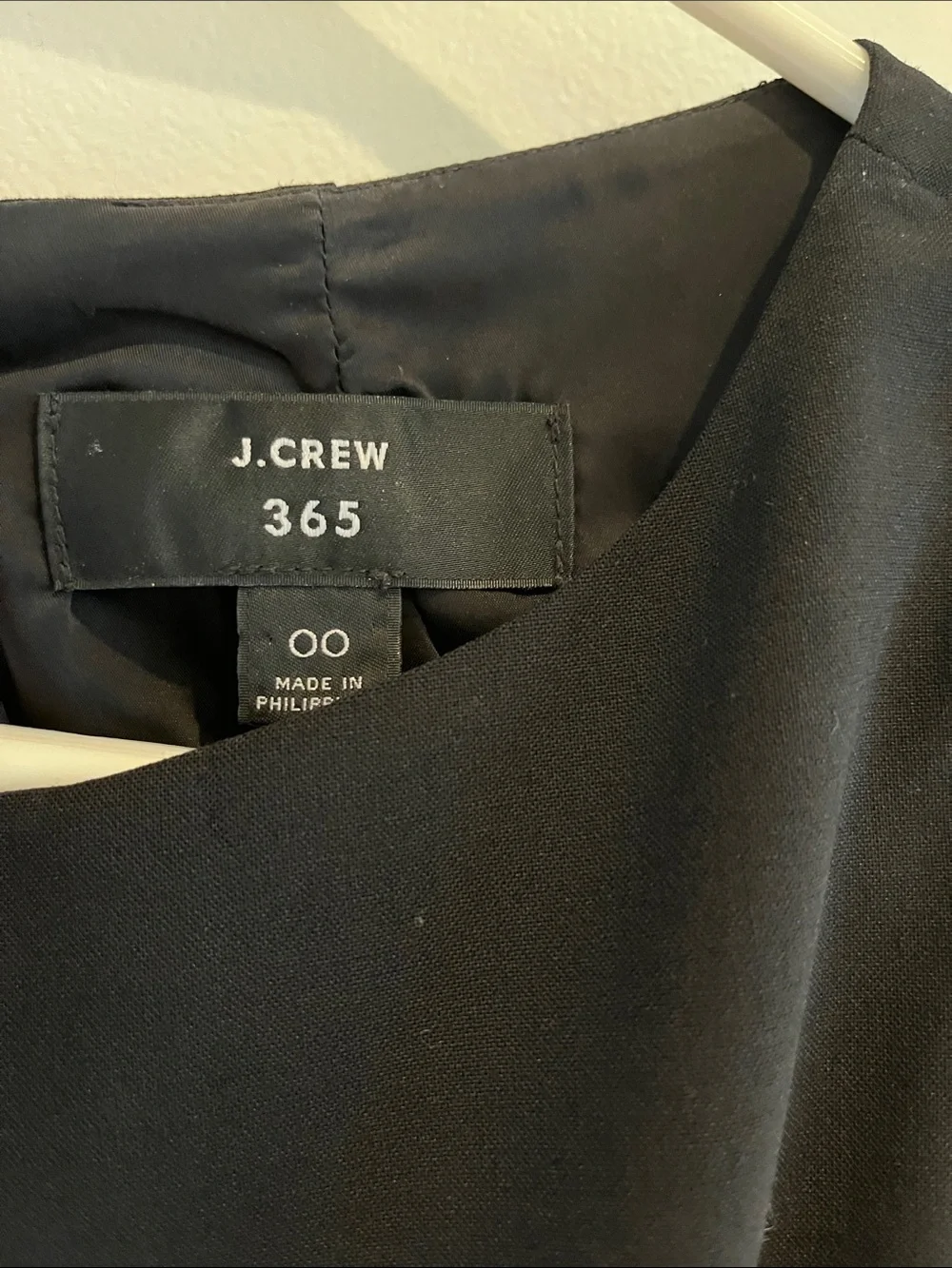 J.Crew 365 Black Sleeveless Fit & Flare Dress - 00